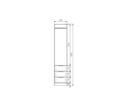 Шкаф эш1-19-4-3яс