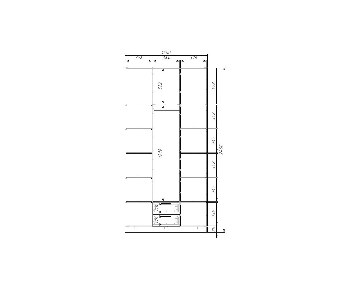 эш3-24-12-2яс Шкаф эш3-24-12-2яс