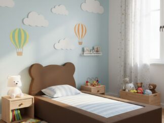 кровать односпальная Мишка бескаркасная