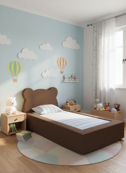 кровать односпальная Мишка бескаркасная